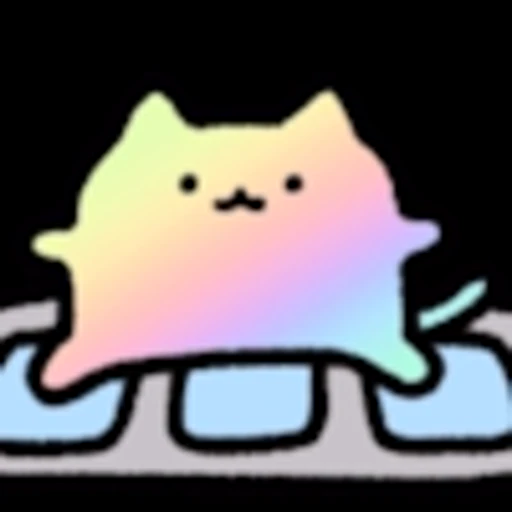🥳 Эмодзи «Gaming Cat» для Telegram