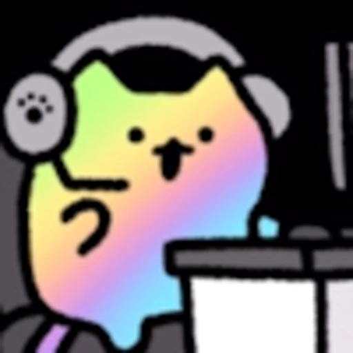 🎮 Эмодзи «Gaming Cat» для Telegram