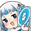 🔃 Эмодзи «Gavr Gura» для Telegram