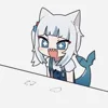 ❤️ Эмодзи «Gavr Gura» для Telegram