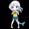 😀 Эмодзи «Gawr Gura» для Telegram