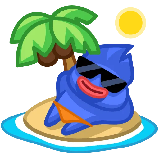 🏝 Эмодзи «Gazik» для Telegram