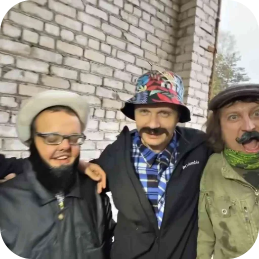 🧥 Стикер «Креосан и его команда» для Telegram