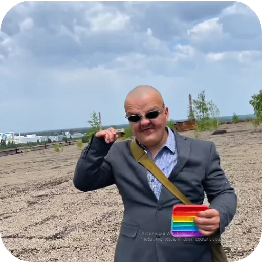 ❤ Стикер «Креосан и его команда» для Telegram