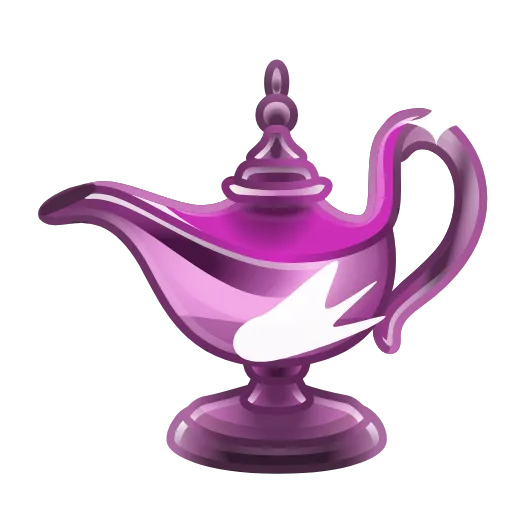 🧞‍♂️ Эмодзи «Genies Lamp» для Telegram