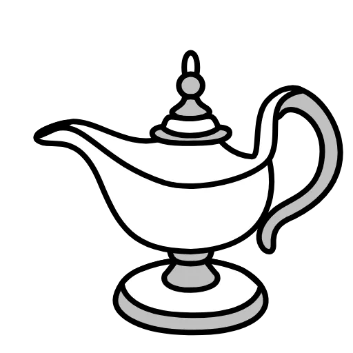 🧞‍♂️ Эмодзи «Genies Lamp» для Telegram