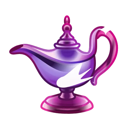 🧞‍♂️ Эмодзи «Genies Lamp» для Telegram