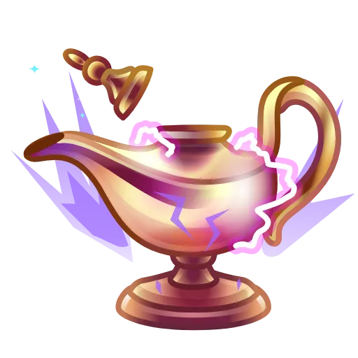 🧞‍♂️ Эмодзи «Genies Lamp» для Telegram