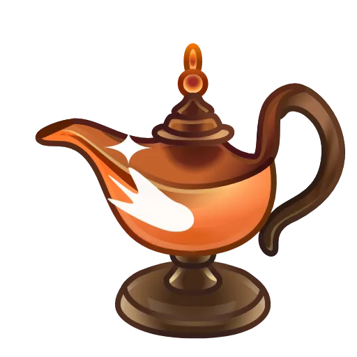 🧞‍♂️ Эмодзи «Genies Lamp» для Telegram
