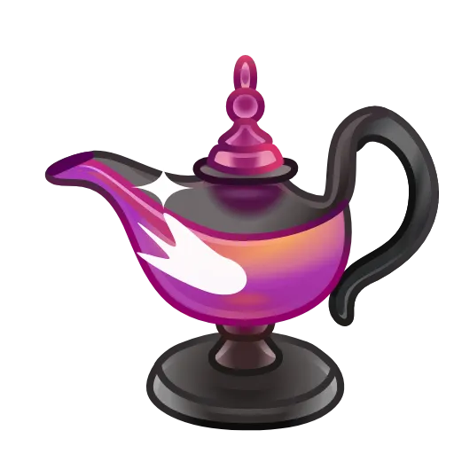 🧞‍♂️ Эмодзи «Genies Lamp» для Telegram
