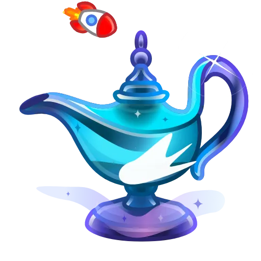 🧞‍♂️ Эмодзи «Genies Lamp» для Telegram