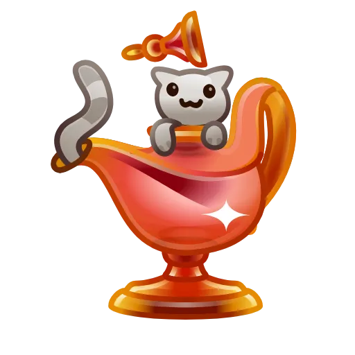🧞‍♂️ Эмодзи «Genies Lamp» для Telegram