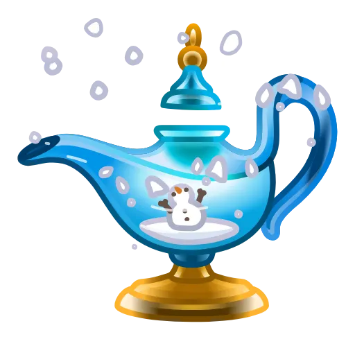 🧞‍♂️ Эмодзи «Genies Lamp» для Telegram