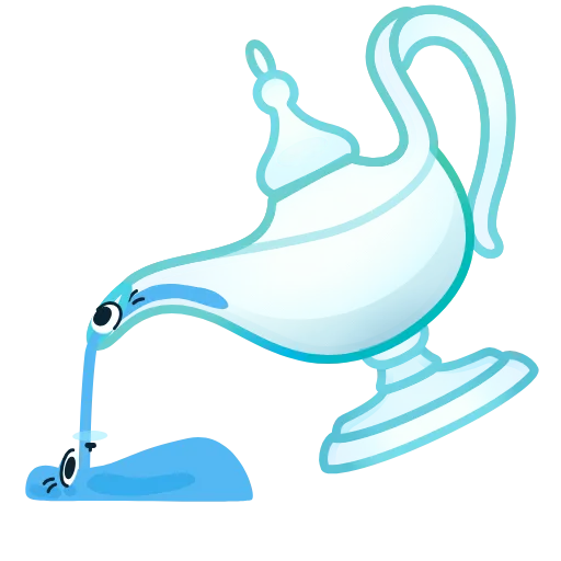 🧞‍♂️ Эмодзи «Genies Lamp» для Telegram