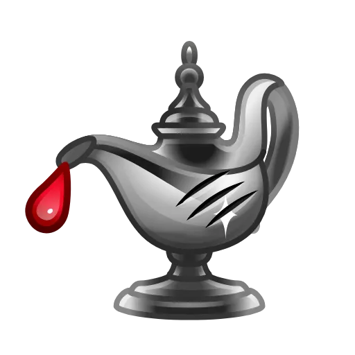 🧞‍♂️ Эмодзи «Genies Lamp» для Telegram