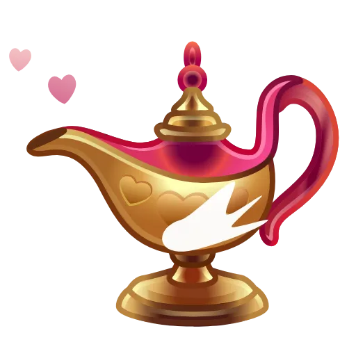 🧞‍♂️ Эмодзи «Genies Lamp» для Telegram