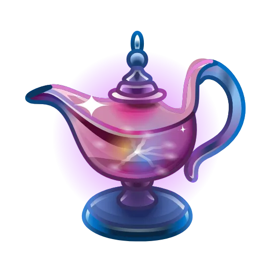 🧞‍♂️ Эмодзи «Genies Lamp» для Telegram