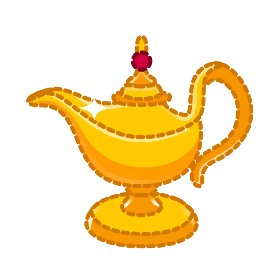 🧞‍♂️ Эмодзи «Genies Lamp» для Telegram