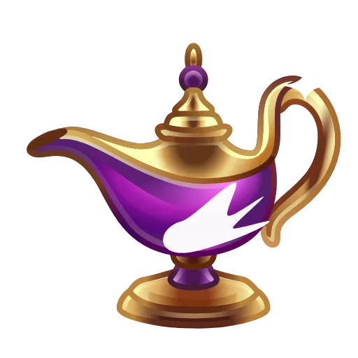 🧞‍♂️ Эмодзи «Genies Lamp» для Telegram