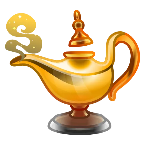 🧞‍♂️ Эмодзи «Genies Lamp» для Telegram