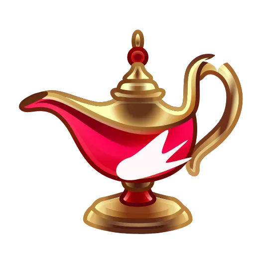🧞‍♂️ Эмодзи «Genies Lamp» для Telegram