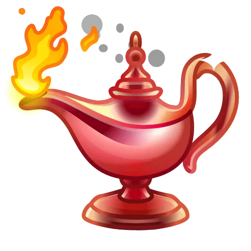 🧞‍♂️ Эмодзи «Genies Lamp» для Telegram