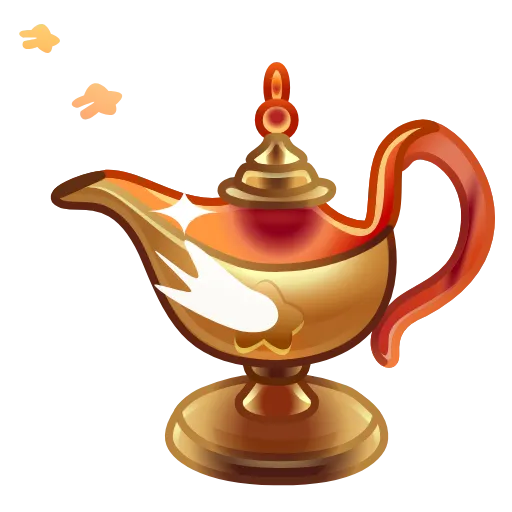🧞‍♂️ Эмодзи «Genies Lamp» для Telegram