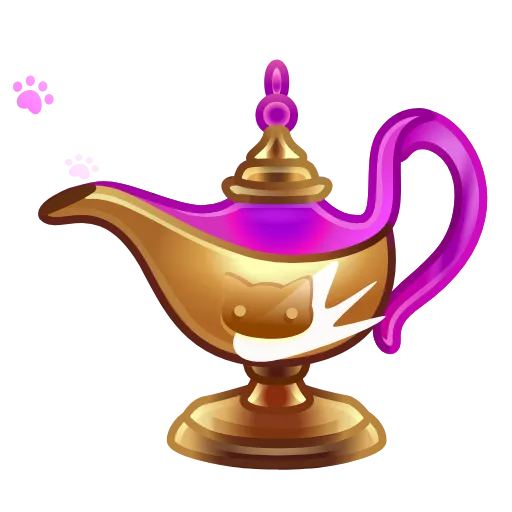 🧞‍♂️ Эмодзи «Genies Lamp» для Telegram