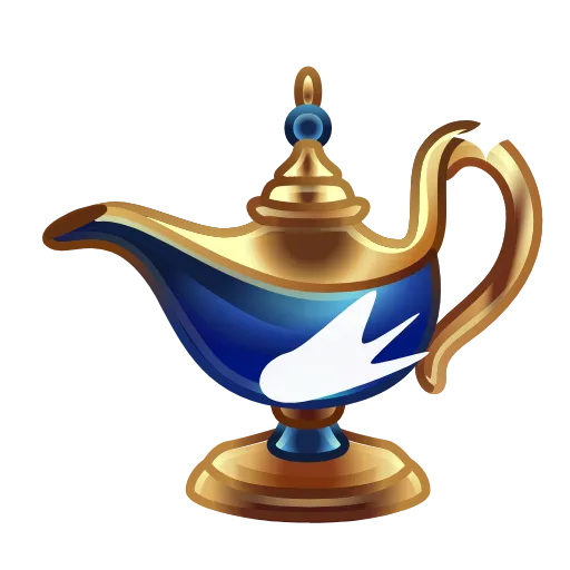 🧞‍♂️ Эмодзи «Genies Lamp» для Telegram