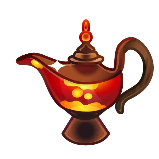 🧞‍♂️ Эмодзи «Genies Lamp» для Telegram