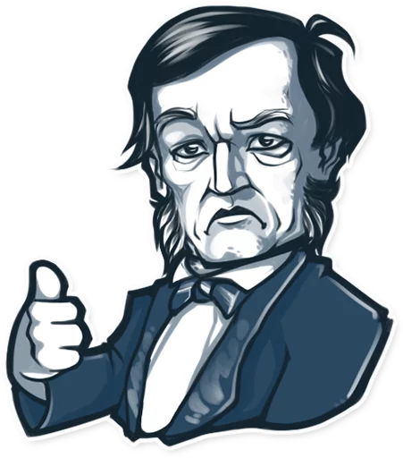 👍 Стикер «Geniuses of the past» для Telegram