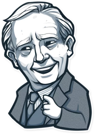 👈 Стикер «Geniuses of the past» для Telegram