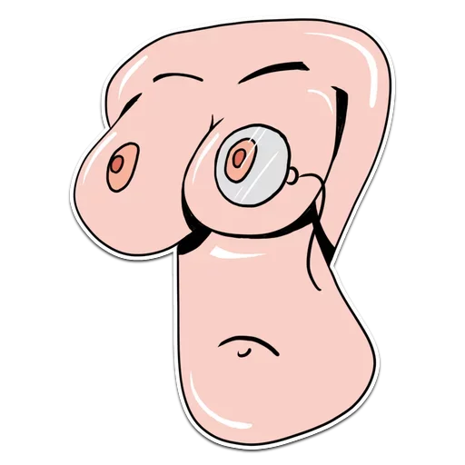 🧐 Стикер «Genitalia stickers 18+» для Telegram