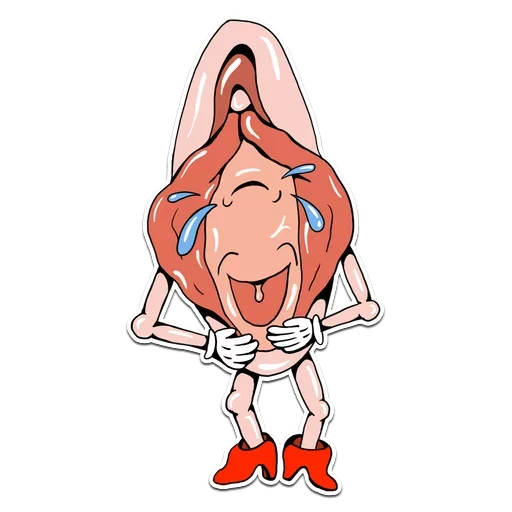 😅 Стикер «Genitalia stickers 18+» для Telegram