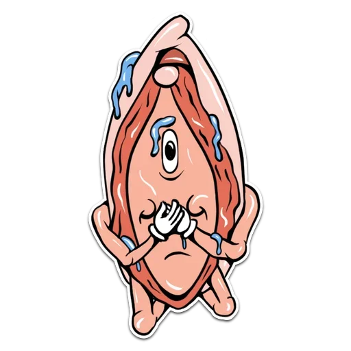 🙊 Стикер «Genitalia stickers 18+» для Telegram