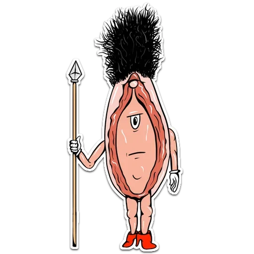 ⚔ Стикер «Genitalia stickers 18+» для Telegram