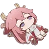 😶 Эмодзи «Genshin Chibi» для Telegram