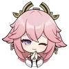 😉 Эмодзи «Genshin Chibi» для Telegram