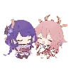 😄 Эмодзи «Genshin Chibi» для Telegram