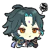 🌸 Эмодзи «Genshin impact chibi ..» для Telegram