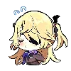 🌸 Эмодзи «Genshin impact chibi ..» для Telegram