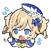 🌸 Эмодзи «Genshin impact chibi ..» для Telegram
