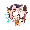 🌸 Эмодзи «Genshin impact chibi ..» для Telegram