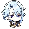 🌸 Эмодзи «Genshin impact chibi ..» для Telegram