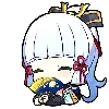 🌸 Эмодзи «Genshin impact chibi ..» для Telegram