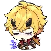 🌸 Эмодзи «Genshin impact chibi ..» для Telegram
