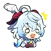 🌸 Эмодзи «Genshin impact chibi ..» для Telegram