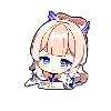 🌸 Эмодзи «Genshin impact chibi ..» для Telegram