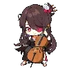 🌸 Эмодзи «Genshin impact chibi ..» для Telegram