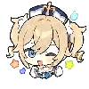 🌸 Эмодзи «Genshin impact chibi ..» для Telegram
